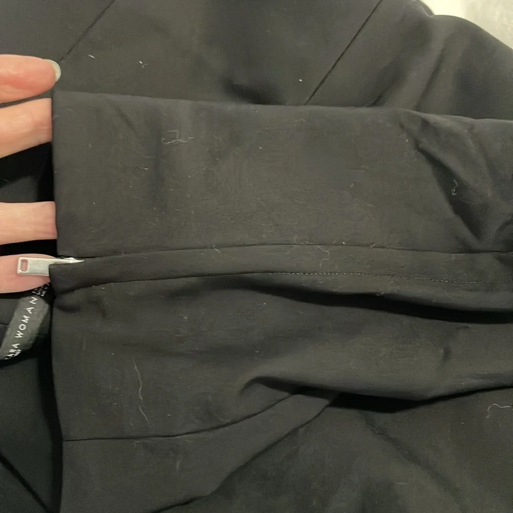 ZARA Woman | Basic | Pencil | Black Skirt | Side Zipper | Size S - Picture 11 of 15